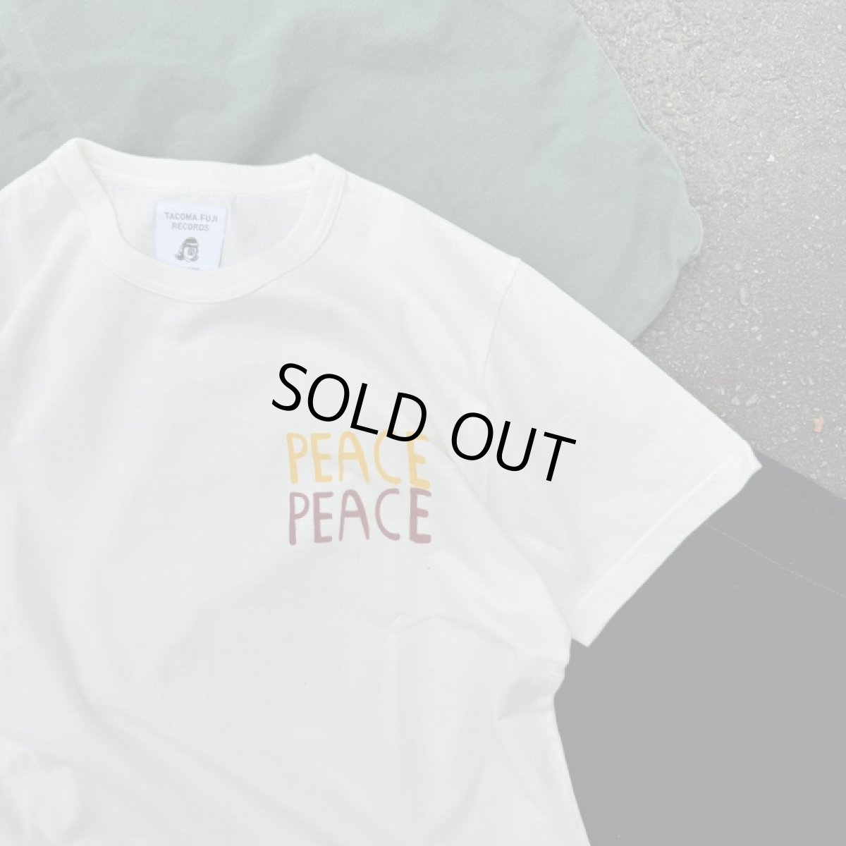 画像1: -TACOMA FUJI  RECORDS- PEACE Tee designed by James Ulmer (1)