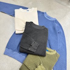 画像7: 【4色展開】-Good On- 光電子QUILT RAGLAN CREW SWEAT キルトラグランクルーシャツ (7)