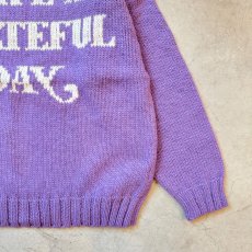 画像12: -HAVE A GRATEFUL DAY- WOOL KNIT CREW (12)