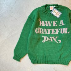 画像4: -HAVE A GRATEFUL DAY- WOOL KNIT CREW (4)