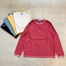 画像2: -GOOD ON- “ロングスリーブ80'sリンガーＴシャツ” (2)