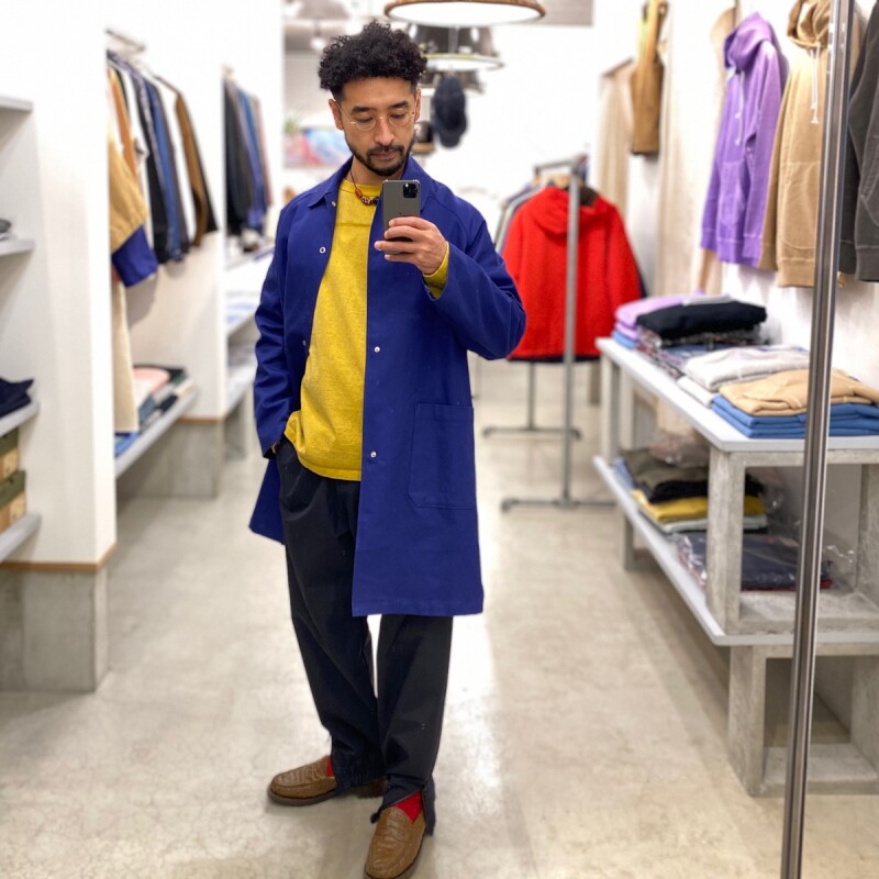 NECESSARY or UNNECESSARY-WORK LONG COAT - the LOCAL STORE