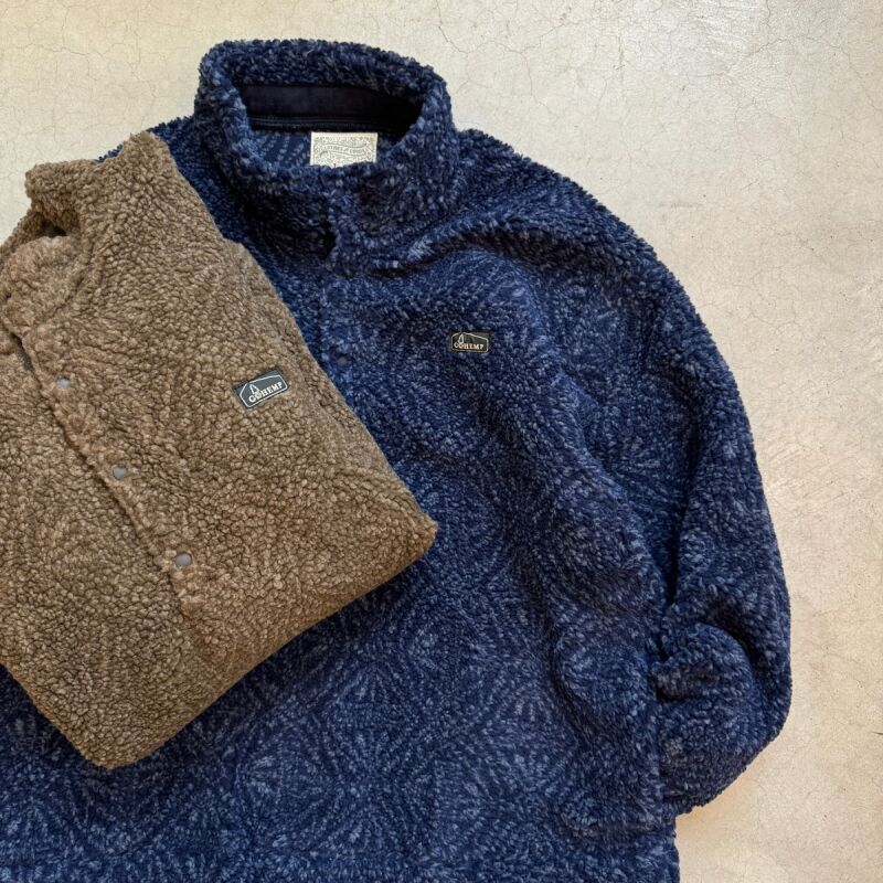 【2色展開】-GOHEMP ゴーヘンプ- HI NECK HENRY PULL OVER